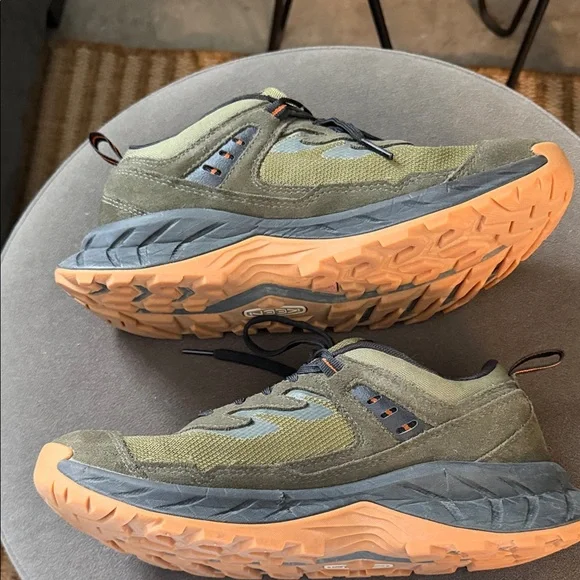 KEEN Hightrail Waterproof Mens 7 Hiking Shoes Forest Night/Dark Olive Outdoor - Picture 9 of 11